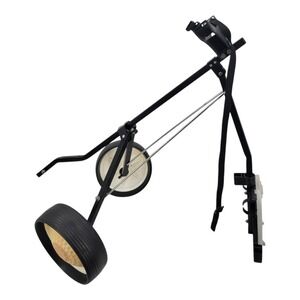 Folding Golf Bag‎ Push Cart With Handle Scorecard Holder Tee Holder